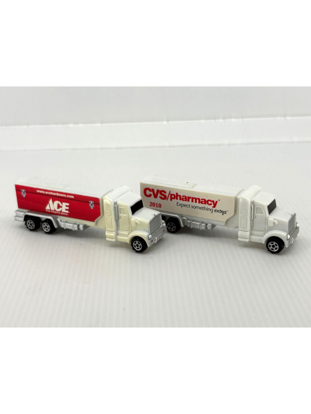 PEZ Candy Dispenser Semi Truck Lot Of 2 Ace Hardware CVS Pharmacy 2010 Promo